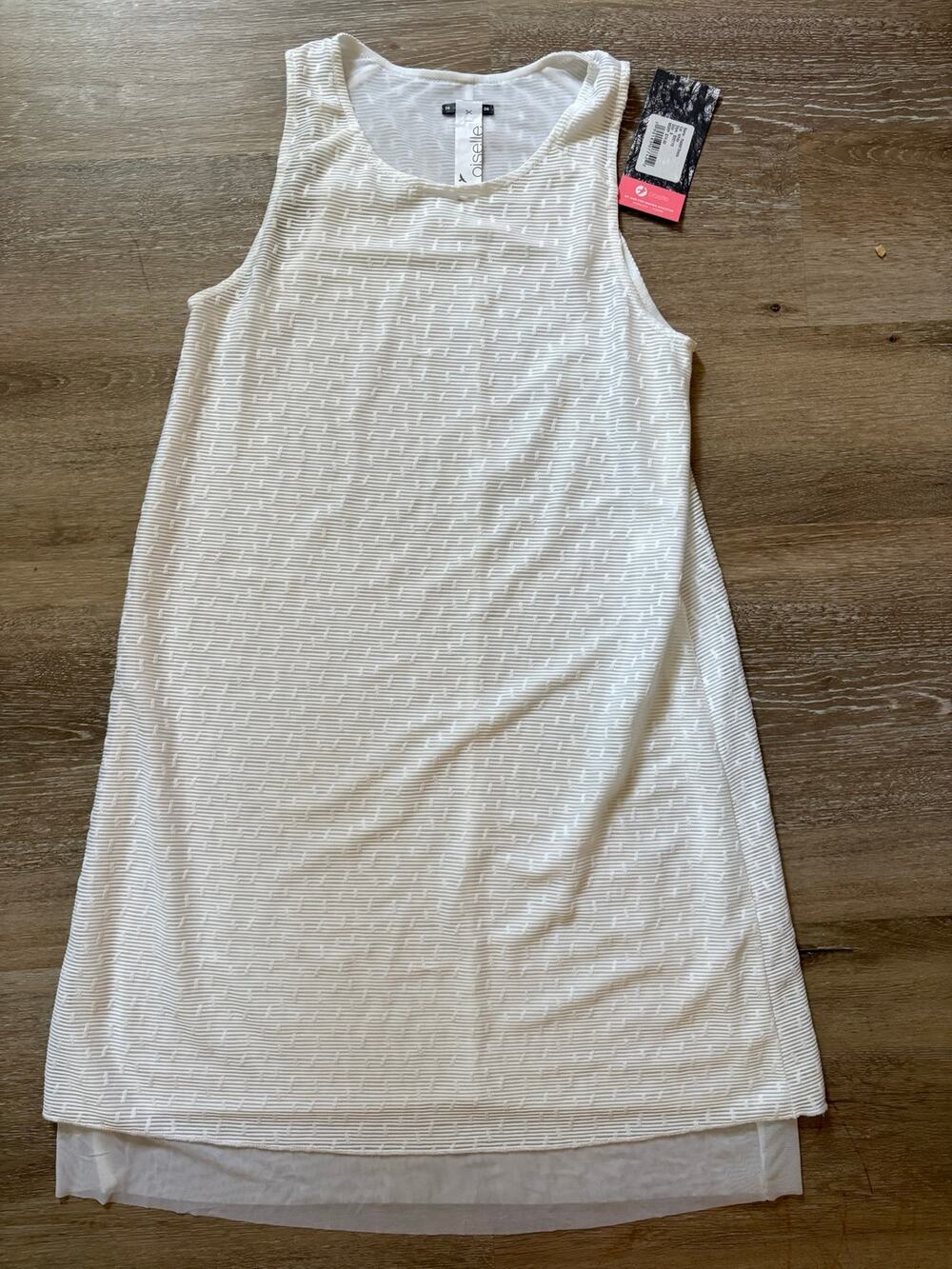 Oiselle White Rabbit Dress